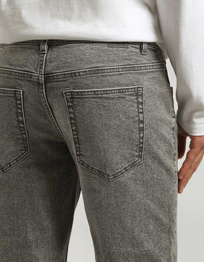 Jeans slim fit grigio