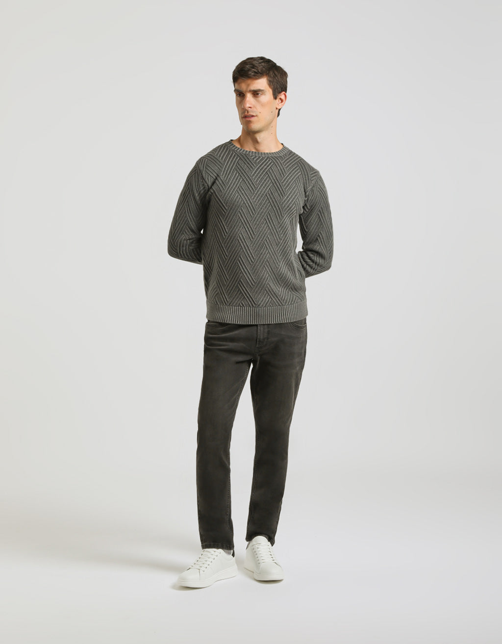 Maglia girocollo 100% cotone