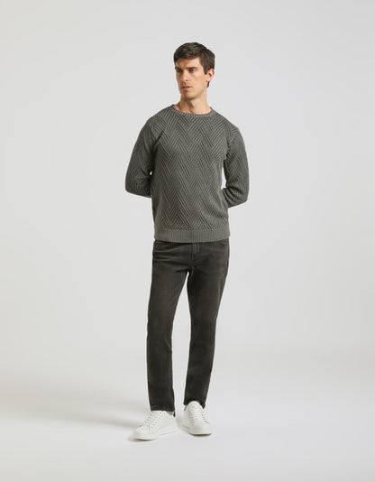 Maglia girocollo 100% cotone