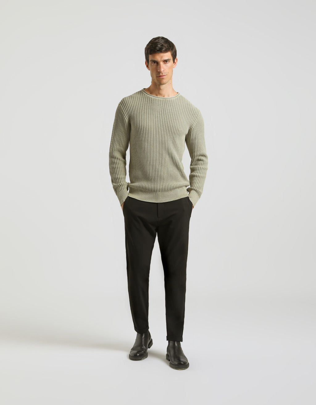 Maglia girocollo 100% cotone