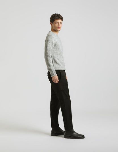 Pantaloni cargo in misto viscosa