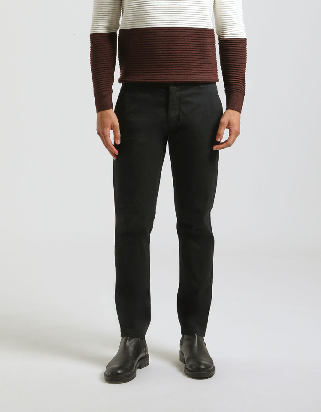 Pantaloni chino in cotone