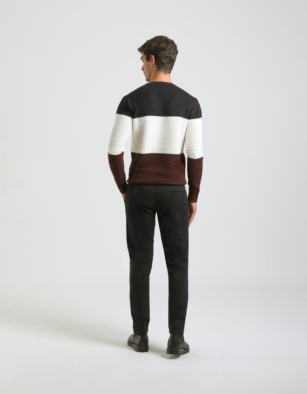 Pantaloni chino in cotone