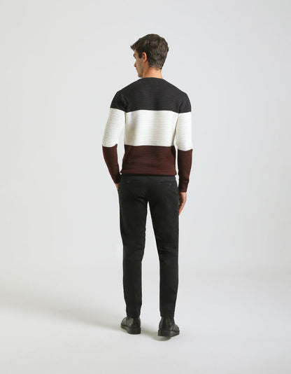 Pantaloni chino in cotone