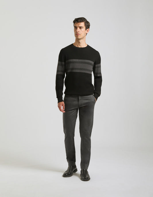 Pantaloni chino in cotone