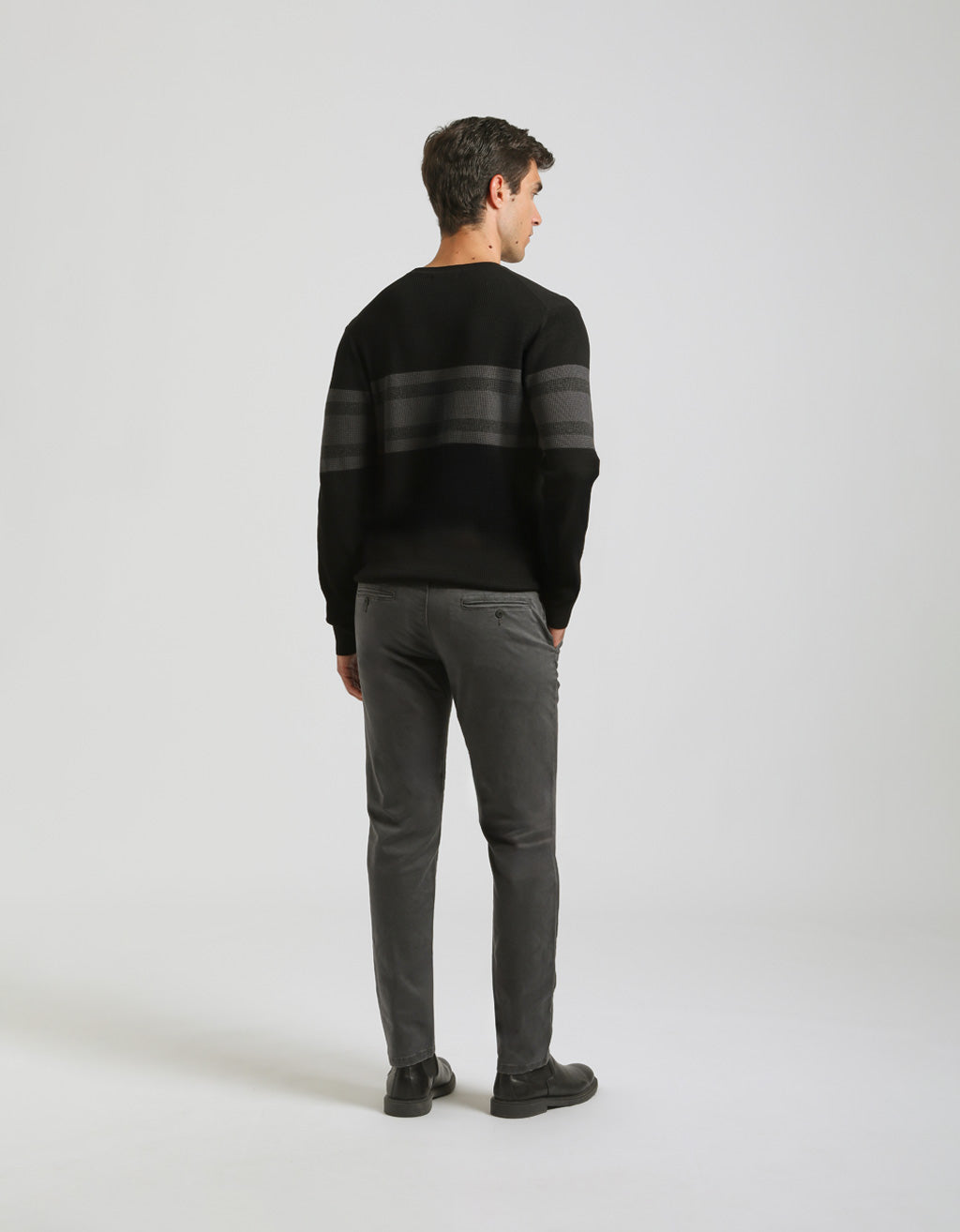 Pantaloni chino in cotone
