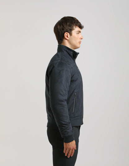 Bomber effetto camoscio