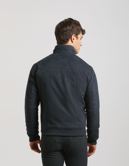 Bomber effetto camoscio