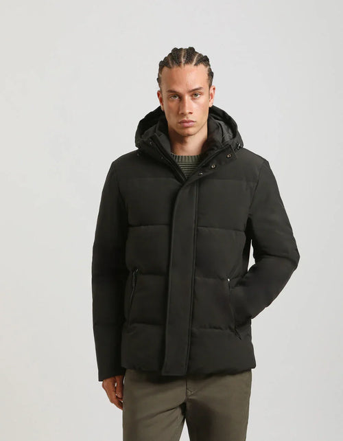 Giubbotto imbottito con cappuccio