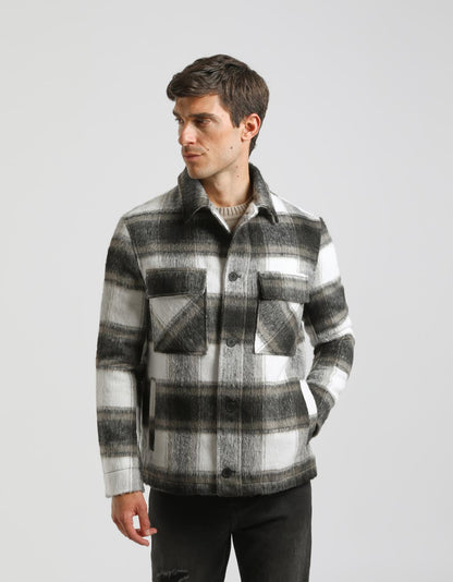 Giacca camicia a quadri