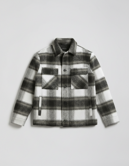 Giacca camicia a quadri