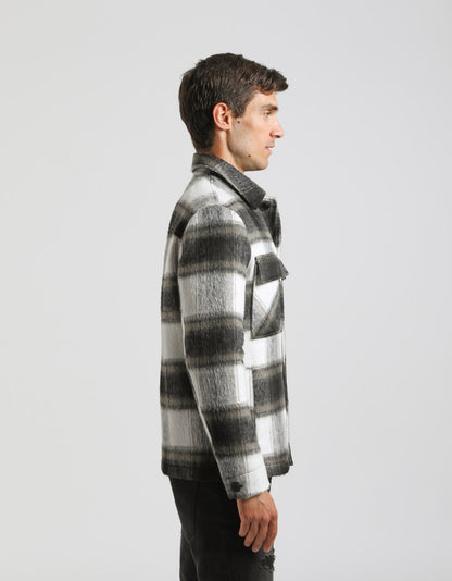 Giacca camicia a quadri