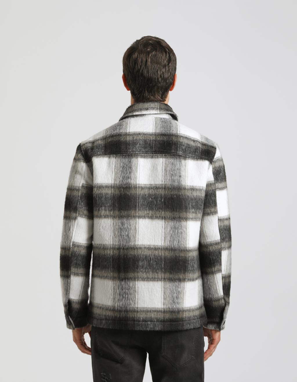 Giacca camicia a quadri