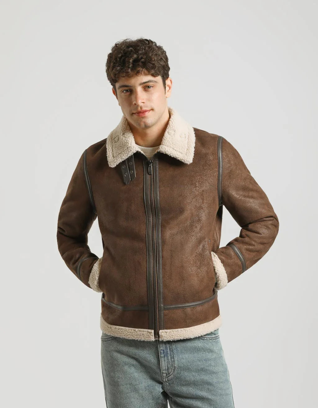 Montone effetto camoscio