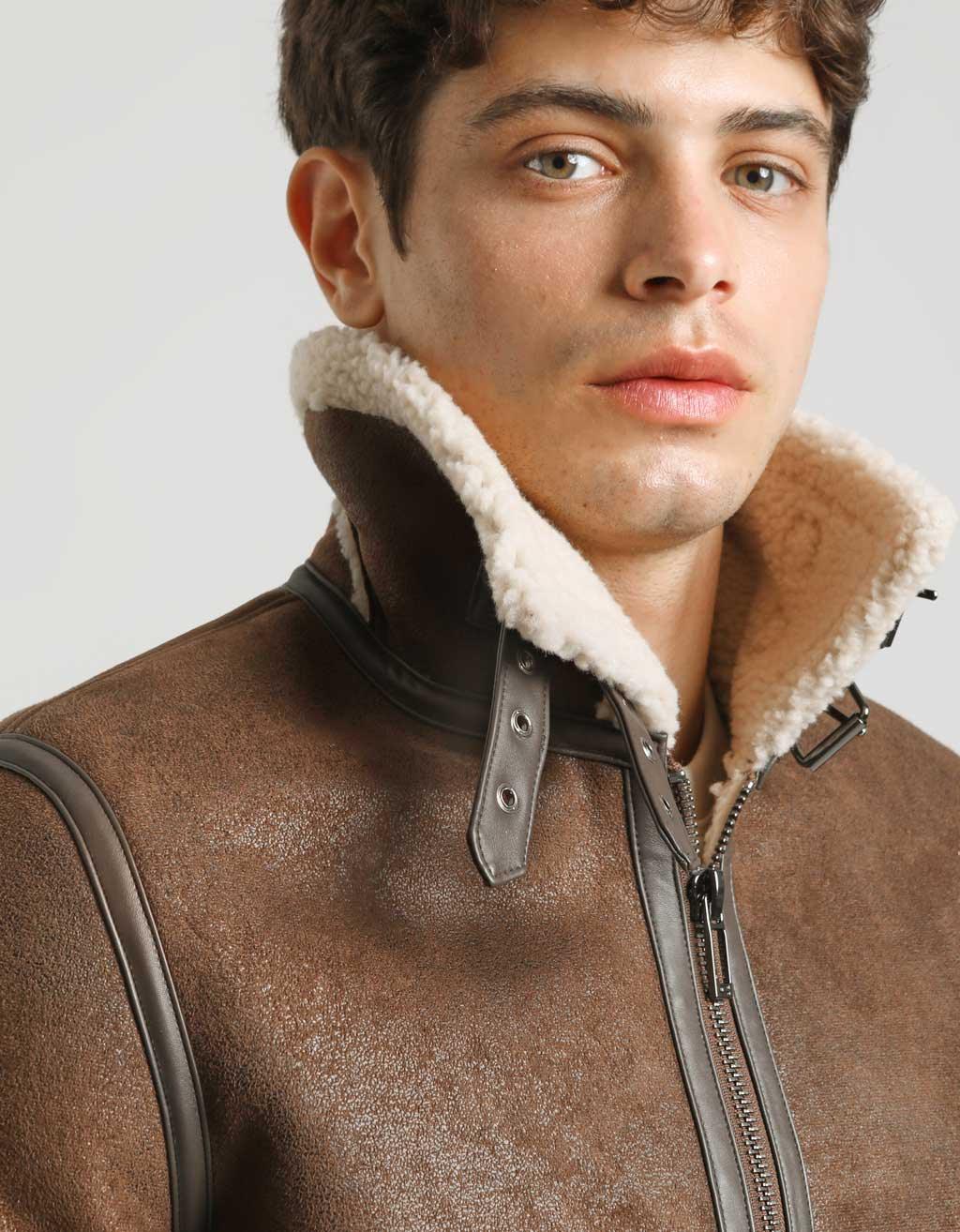 Montone effetto camoscio