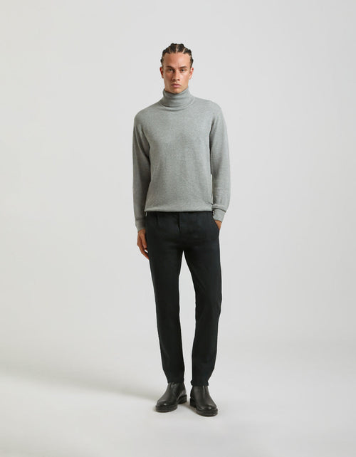 Pantaloni Chino con vita elastica