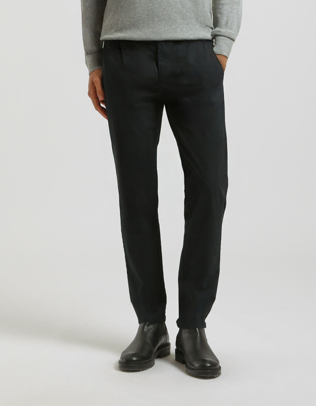 Pantaloni Chino con vita elastica