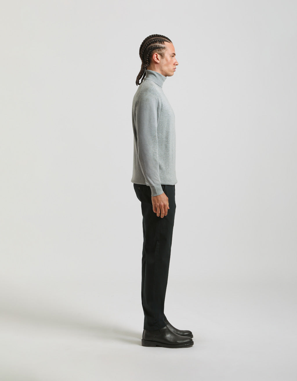 Pantaloni Chino con vita elastica