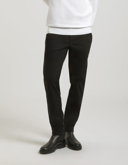Pantaloni Chino con vita elastica