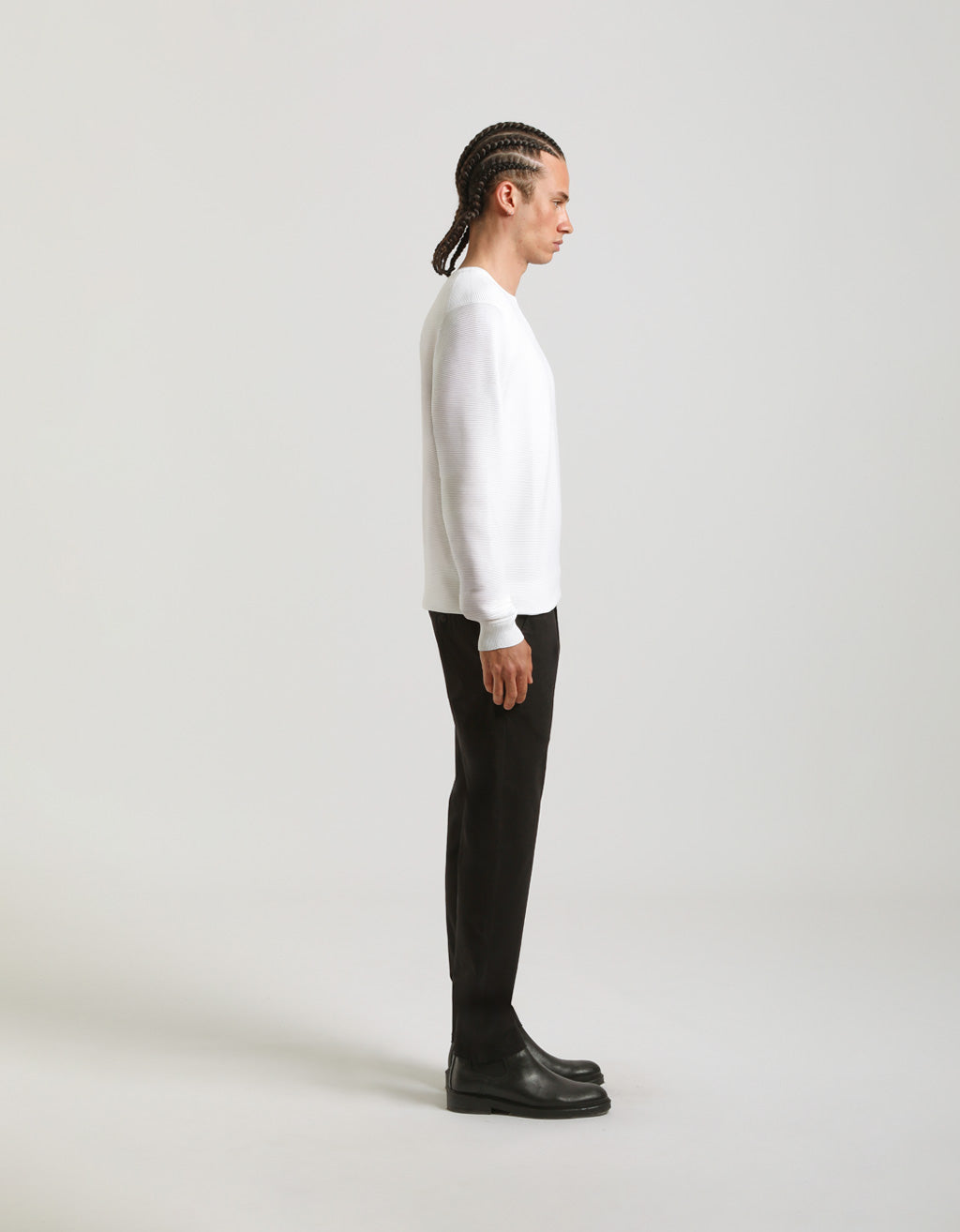 Pantaloni Chino con vita elastica