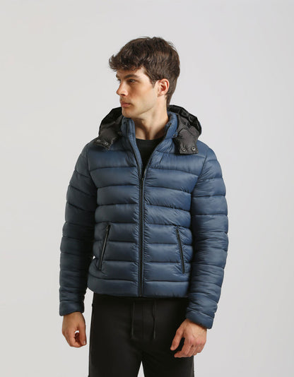 Giubbotto imbottito 100 grammi con cappuccio