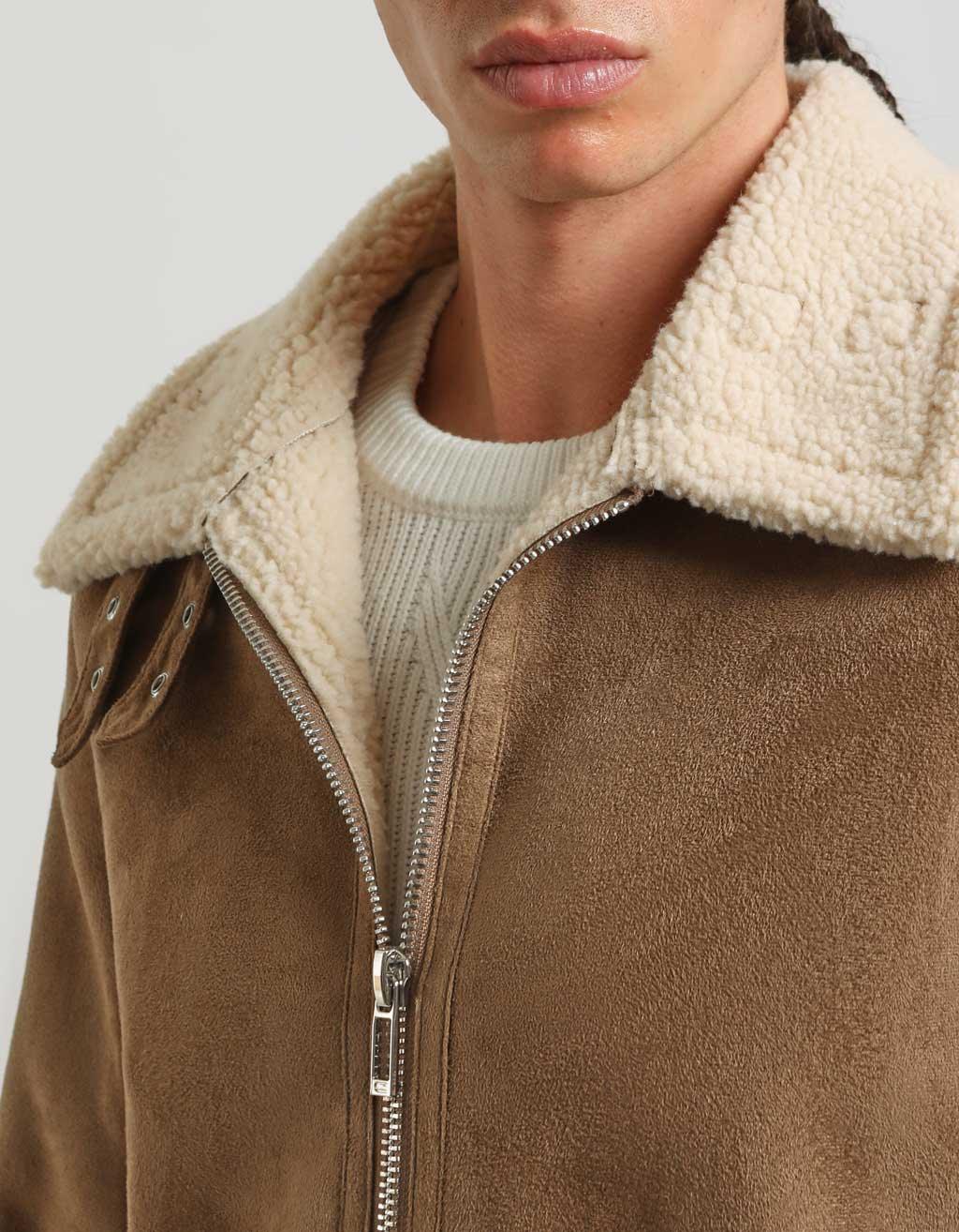 Montone effetto camoscio