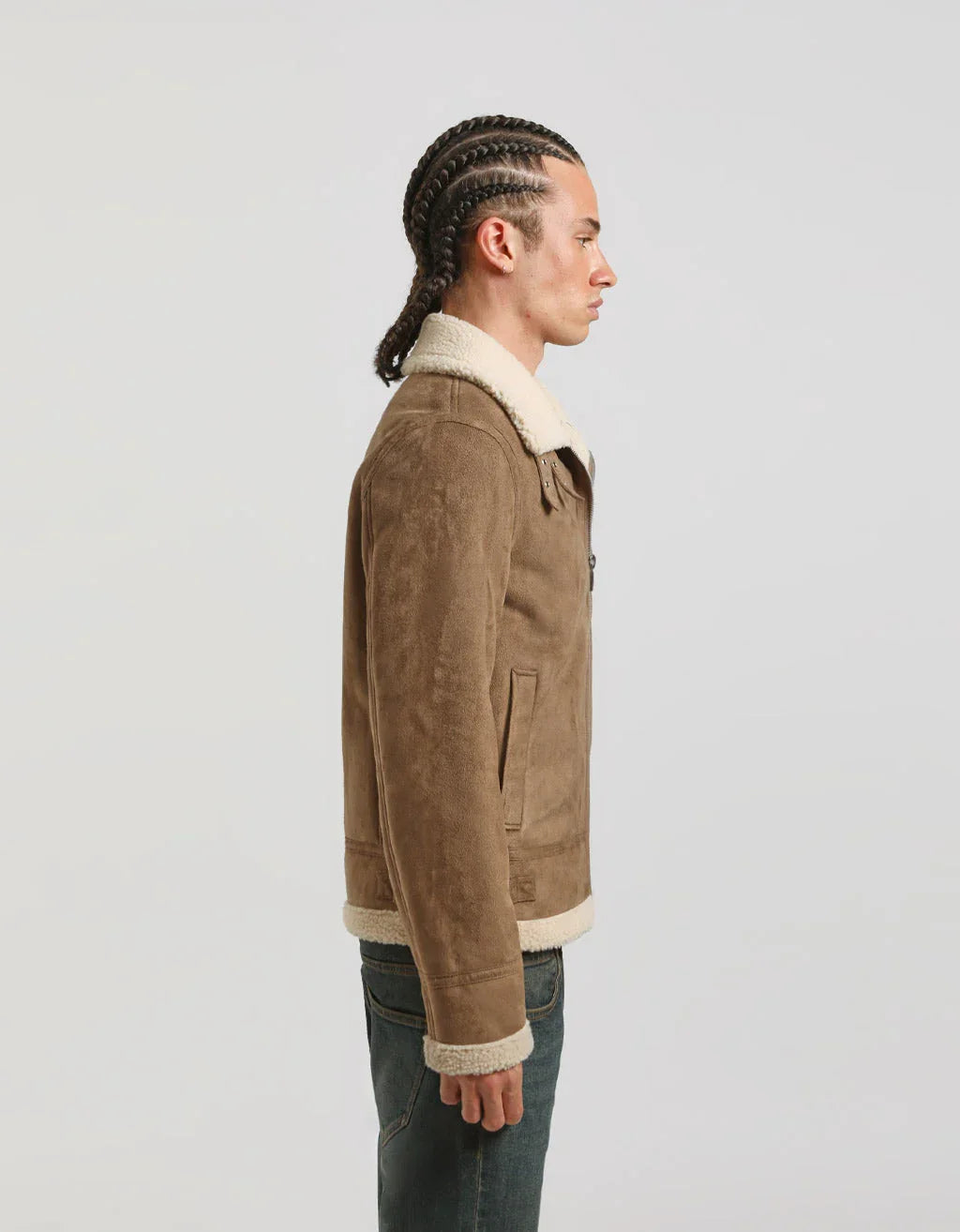 Montone effetto camoscio