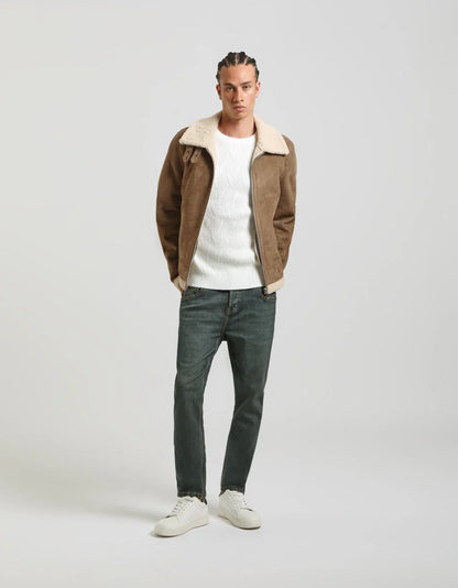 Montone effetto camoscio