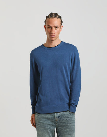 Maglia doppio collo basic