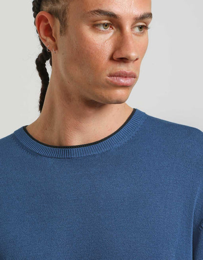 Maglia doppio collo basic