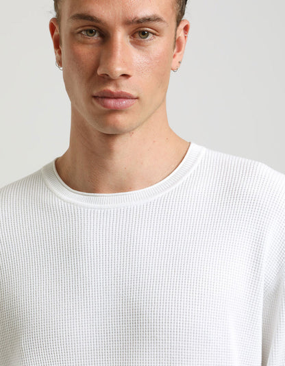 Maglia girocollo in viscosa