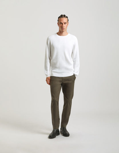 Maglia girocollo in viscosa