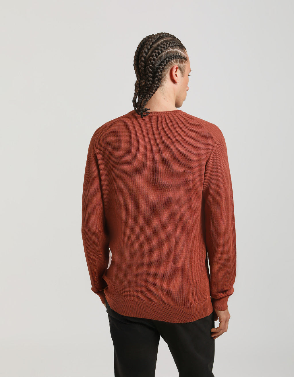 Maglia girocollo in viscosa