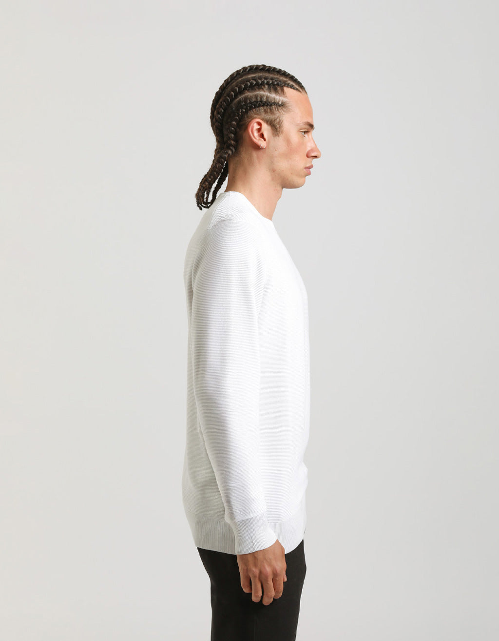 Maglia girocollo in viscosa