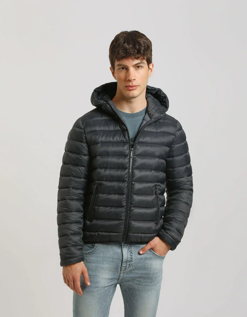 Giubbotto imbottito 100 grammi con cappuccio