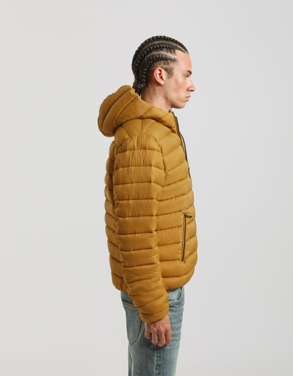 Giubbotto imbottito 100 grammi con cappuccio