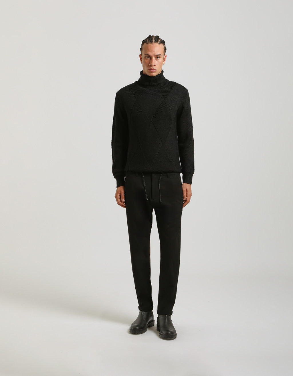 Pantaloni chino con laccetto