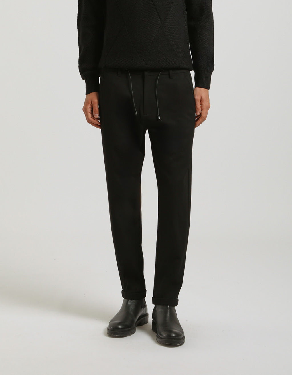 Pantaloni chino con laccetto