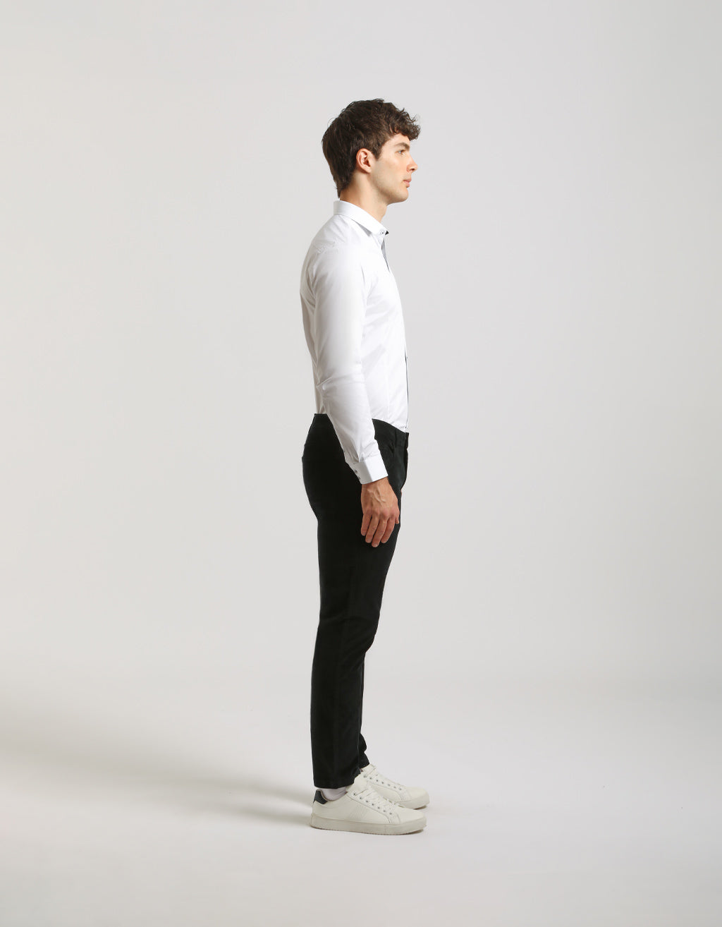 Pantaloni cinque tasche di velluto