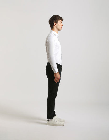 Pantaloni cinque tasche di velluto