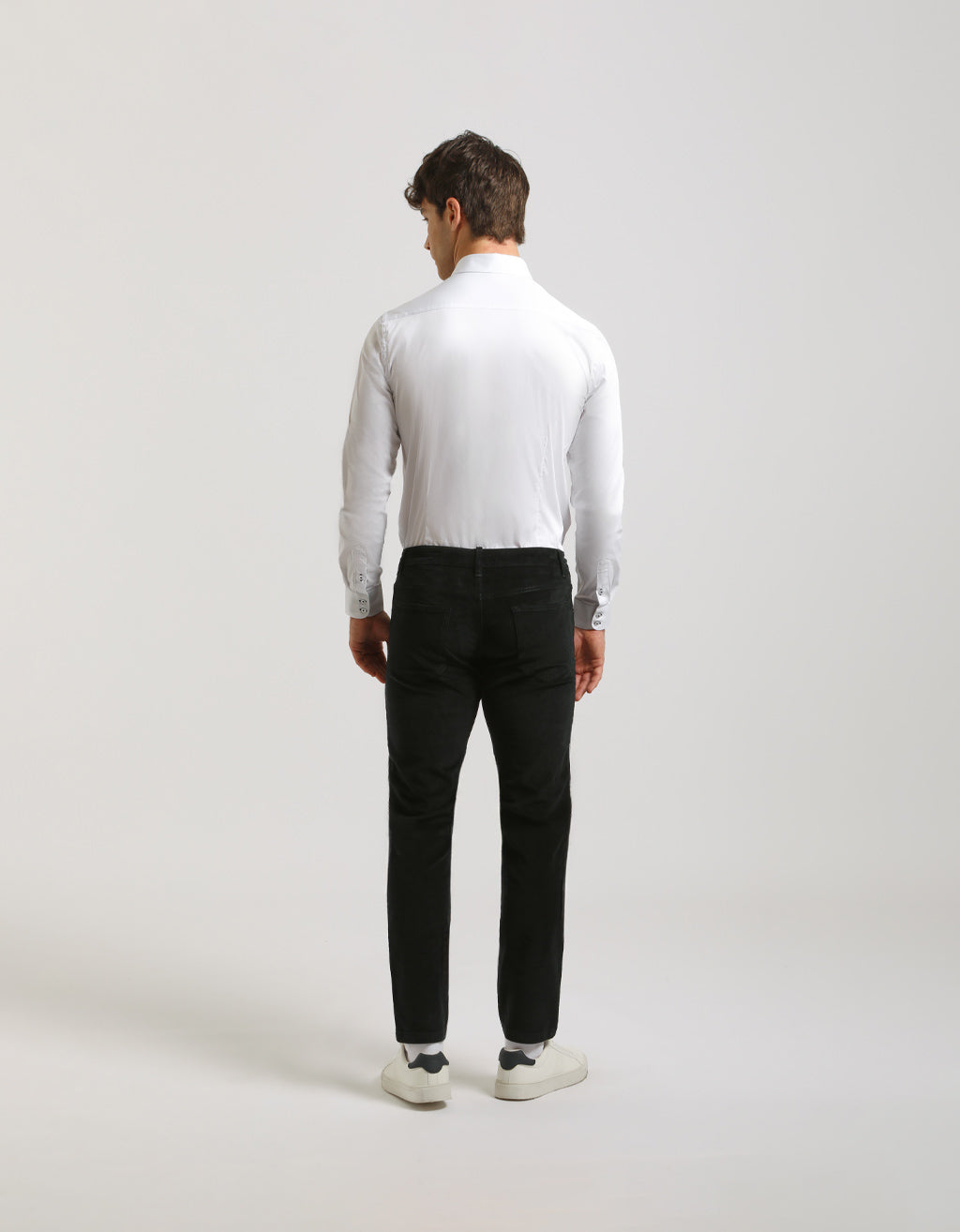 Pantaloni cinque tasche di velluto