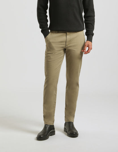 Pantaloni chino in cotone