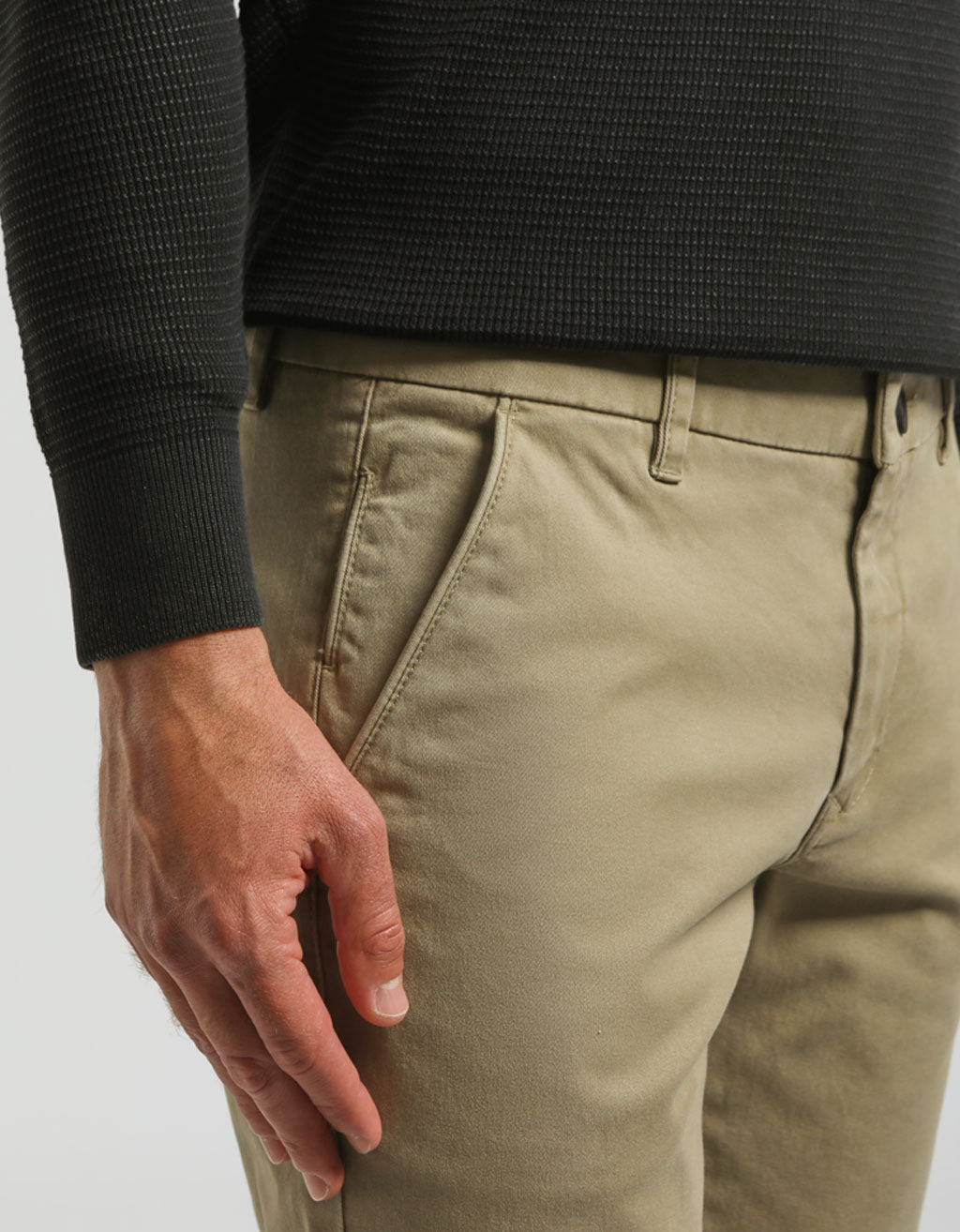 Pantaloni chino in cotone