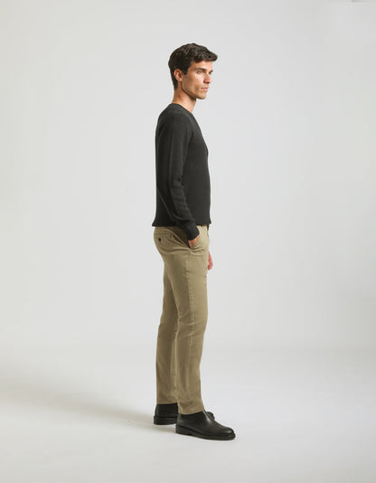 Pantaloni chino in cotone