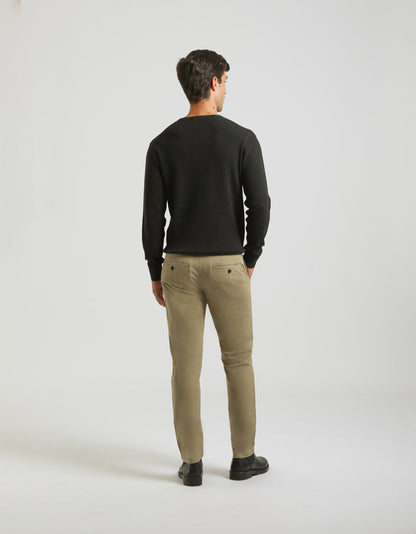 Pantaloni chino in cotone