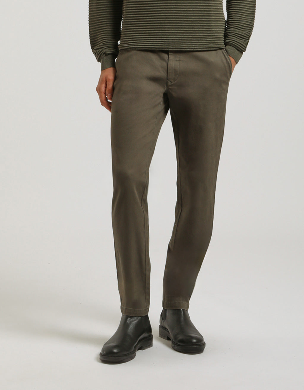 Pantaloni chino in cotone