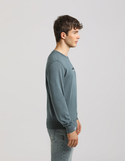 Felpa girocollo 100% cotone