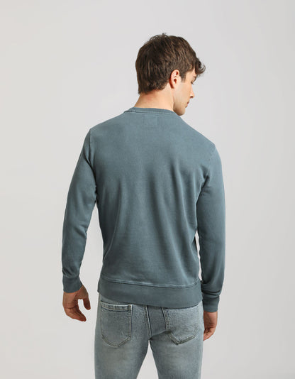 Felpa girocollo 100% cotone