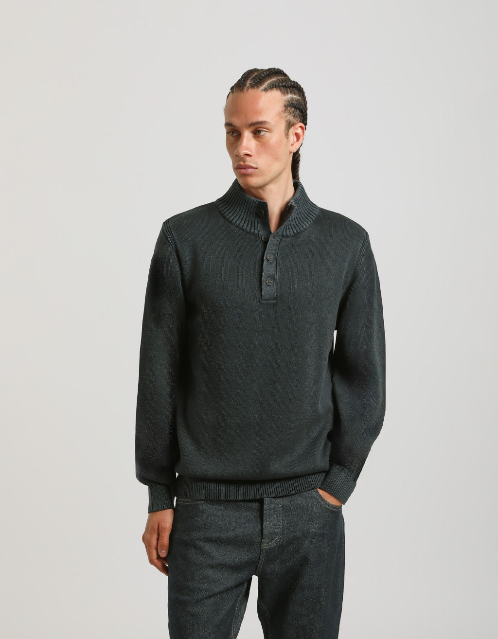 Lupetto con bottoni 100% cotone