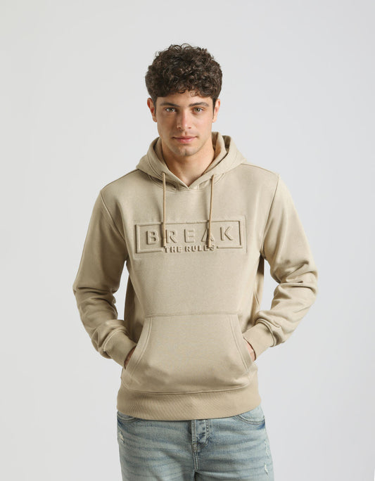 Felpa con cappuccio con stampa